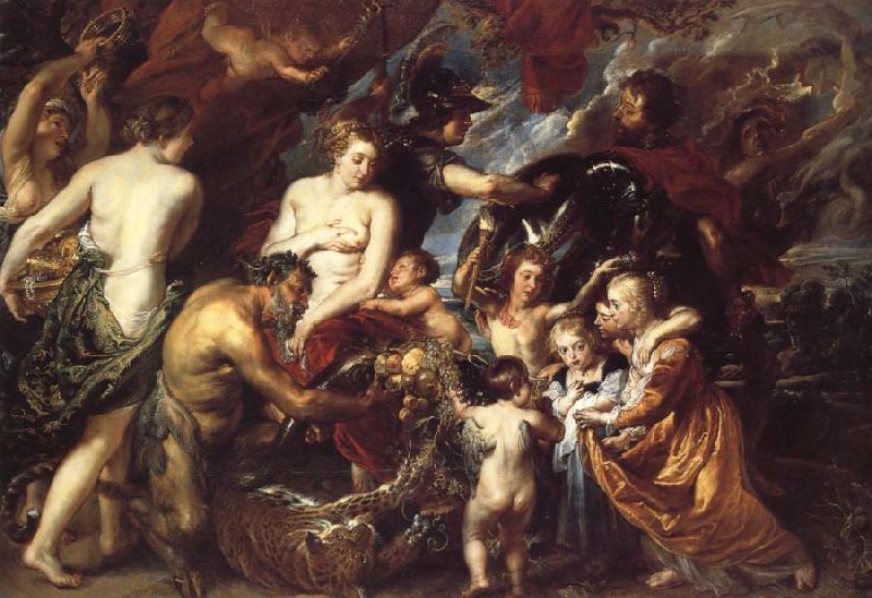 Peter Paul Rubens Minerva Protects Pax from Mars